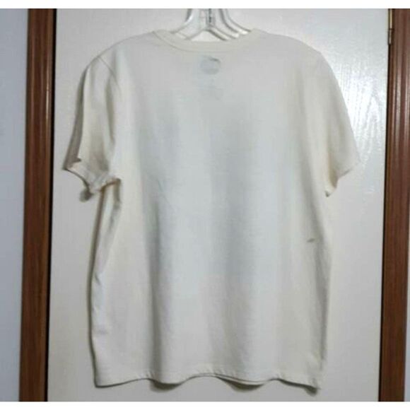 The Beatles Let It Be T-Shirt Womens Sz Large Off White Band Shirt The Beatles - Picture 3 of 8